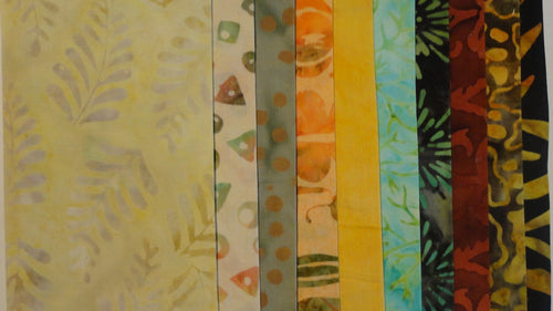 Batik Fat Roll #2 - Indonesian Batiks