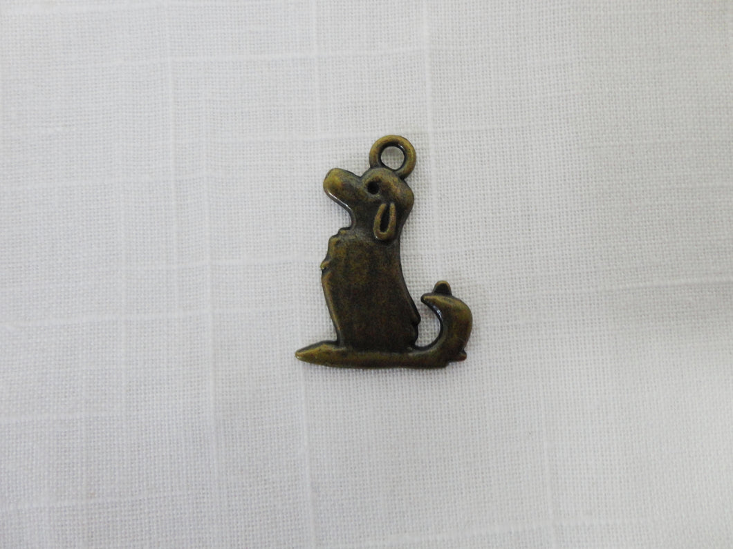 Bronze Dog Finding, Charm