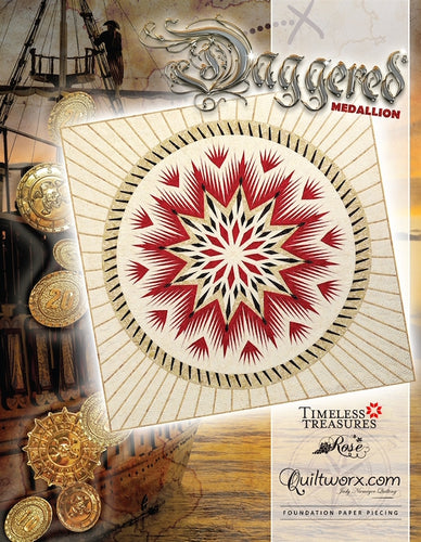 Quiltworx - Daggered Medallion Quilt Pattern