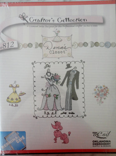 Artista Studio Bernina Crafter's Collection - Dena's closet #812 Embroidery Set