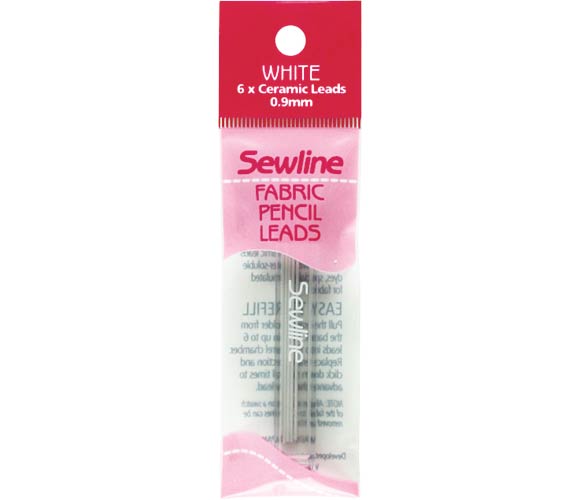 Sewline Ceramic Fabric Pencils Leads - White