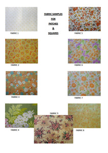 Patches & Squares Quilt Pattern & Kit