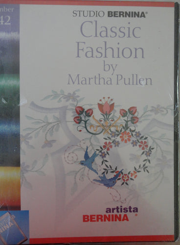 Artista Studio Bernina Classic Fashion by Martha Pullen #542 Embroidery Set