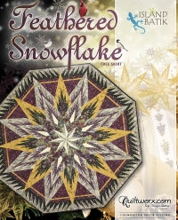 Quiltworx - Feathered Snowflake Tree Skirt Pattern