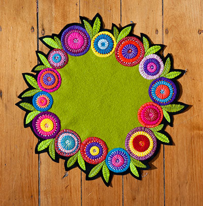 Flower Table Mat by Wendy Williams