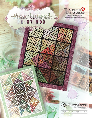 Quiltworx - Fractured Paint Box Quilt Pattern