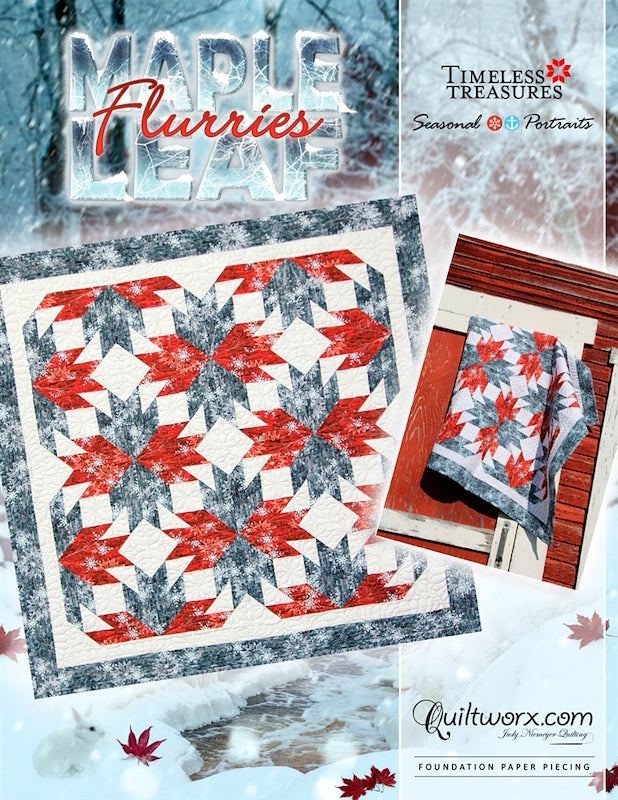 Quiltworx - Maple Leaf Flurries Quilt Pattern