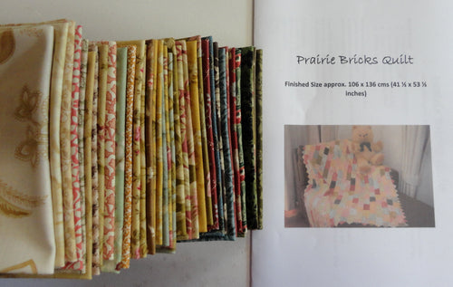 Prairie Bricks Pattern + Kit