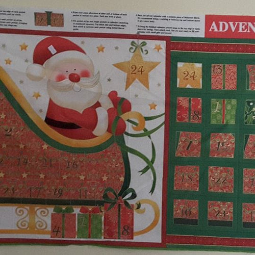 Panel - Santa Sleigh Advent