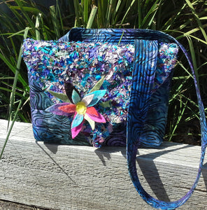 Summer Satchel Bag by Monica Poole - Moon Shine