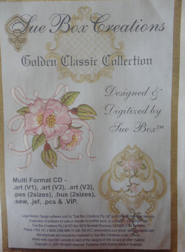 Sue Box Creations - Golden Classic Collection