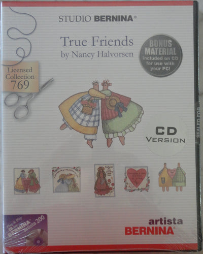 Studio Bernina True Friends by Nancy Halvorsen #769 Embroidery Set