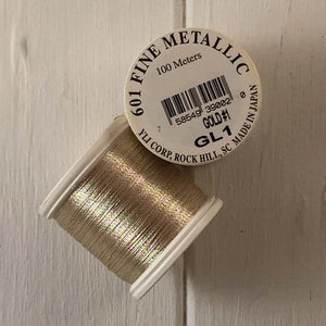 YLI Metallic Threads - 4 Colours