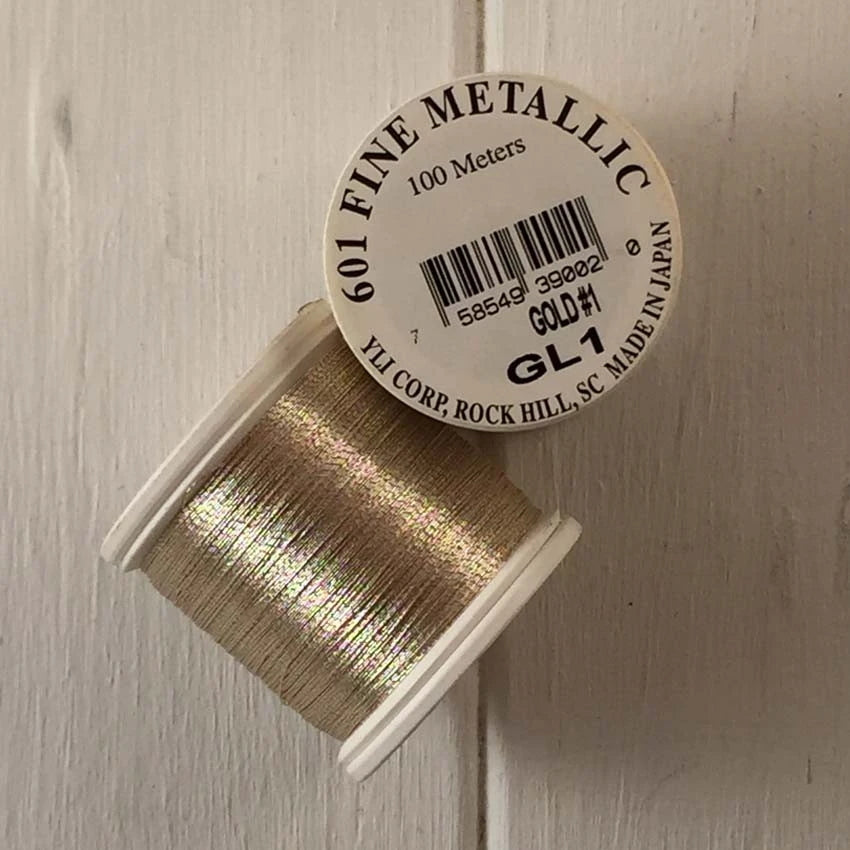 YLI Metallic Threads - 4 Colours