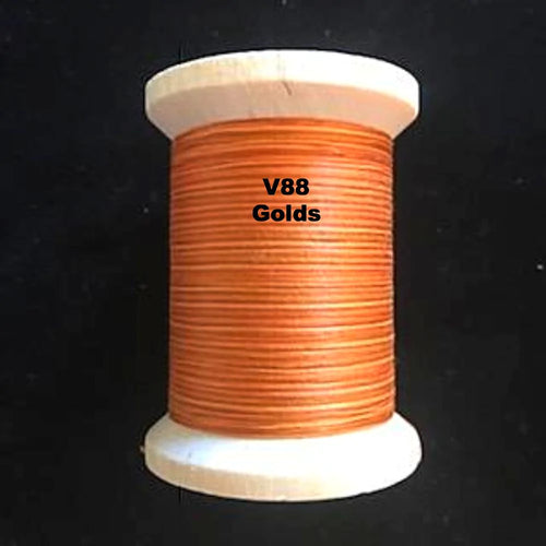 YLI Hand Quilting Thread - V88 Varigated Golds