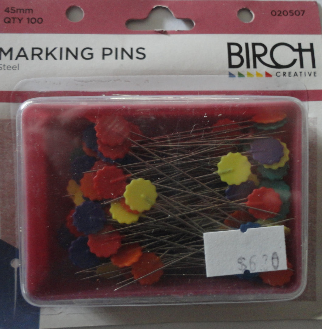 Flowerhead Pins