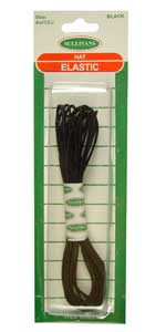 Elastic - Hat Black 4m