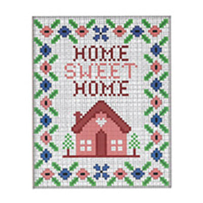 'Home Sweet Home' Cross Stitch Kit - hand embroidery
