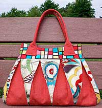 Raspberry Ripple Bag by Melly & Me