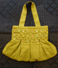 Smocked with Buttons Bag