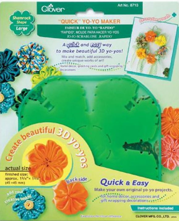 Clover Yo-Yo Maker - Shamrock shape - Large